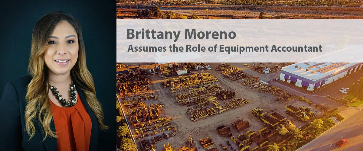 Sukut Equipment Parts and Rentals Announces Appointment of Brittany Moreno as Equipment Accountant